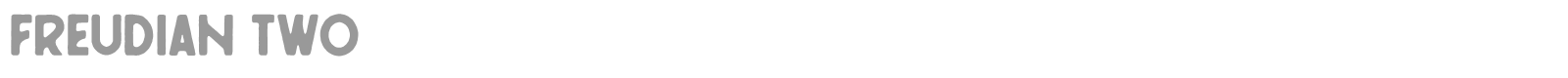 Freudian Two font preview